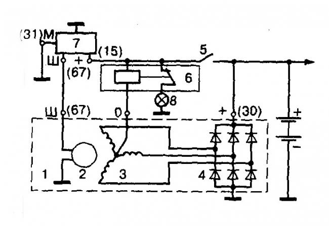 Реле рс 702 ваз 2106 схема подключения проводов